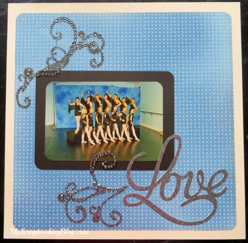 Love Dance Layout by Wendy Kessler