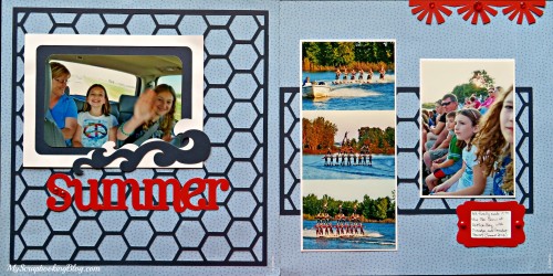 Summer Layout by Wendy Kessler