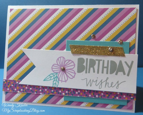 Birthday Wishes Card by Wendy Kesler