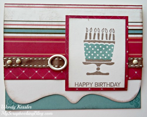 Cake Card by Wendy Kessler