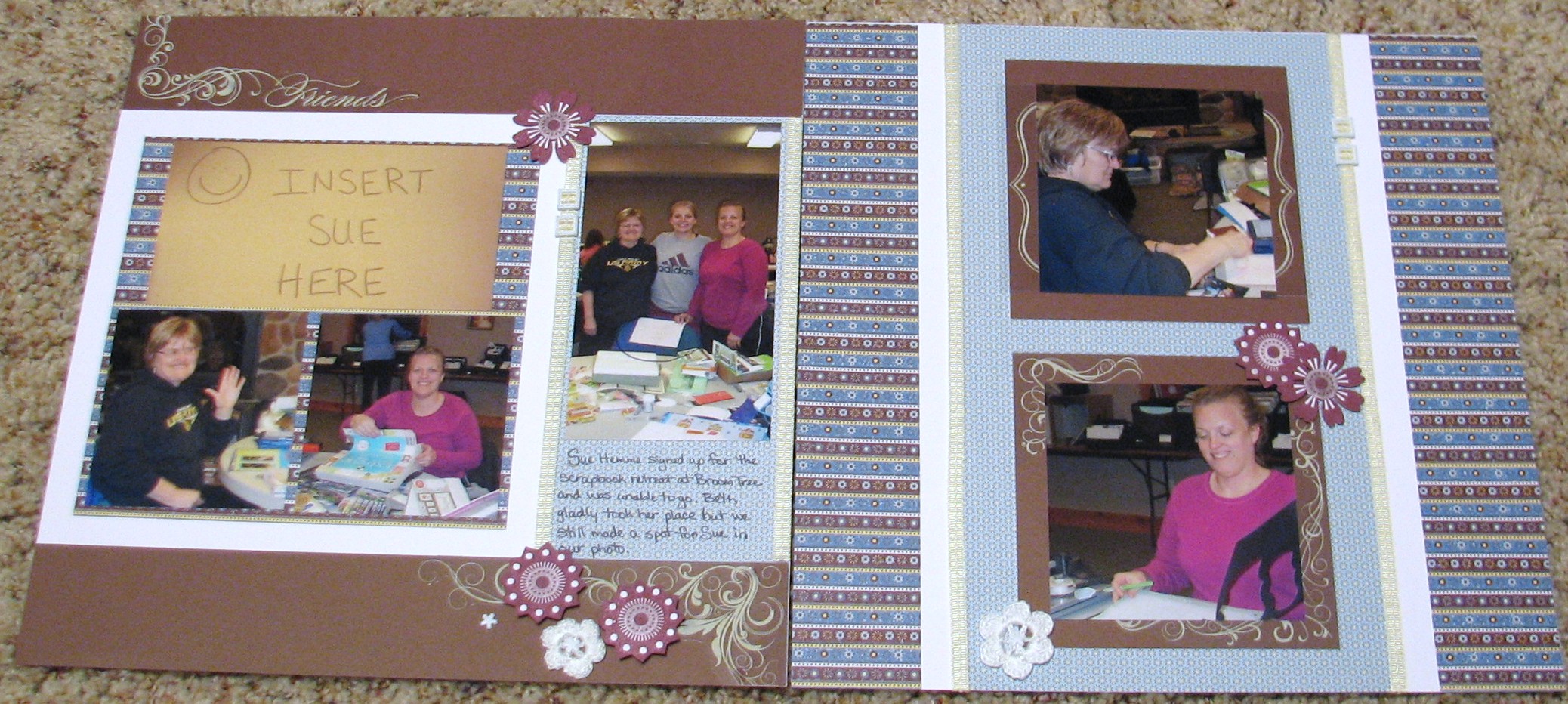 Scrapbooking Layout