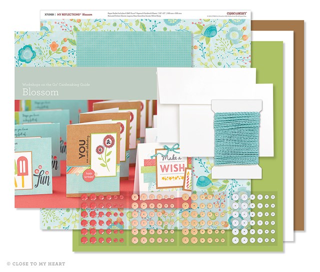 Blossom Cardmaking Workshop on the Go Kit