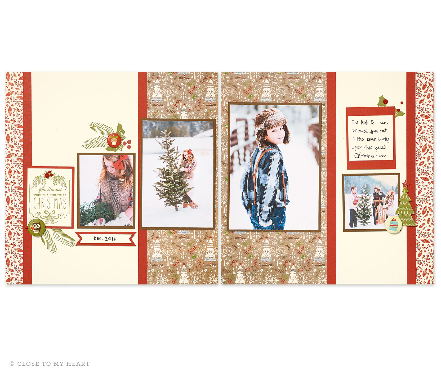 White Pines Scrapbooking Kit