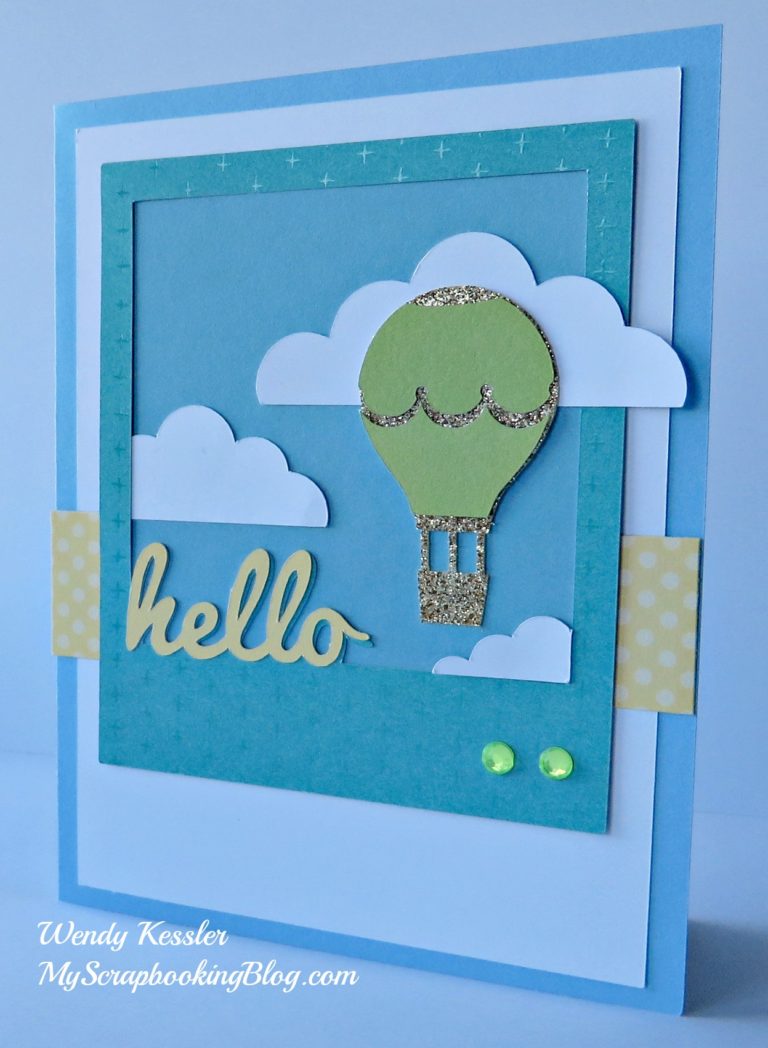 Cricut Hello Card