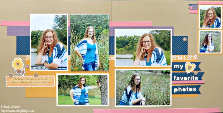 My Favorite Senior Photos Layout