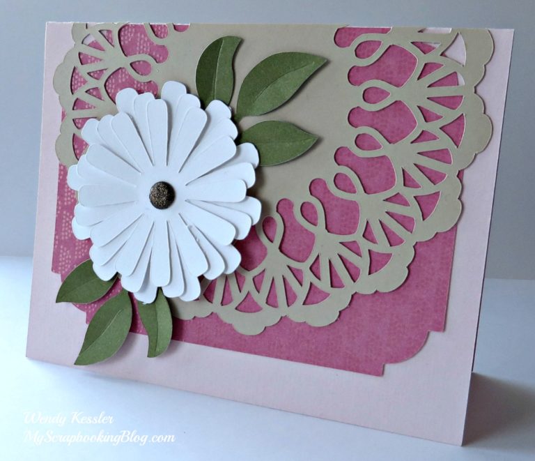 Flower Doily Card