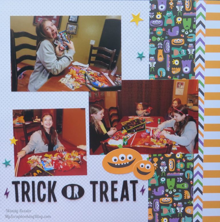 Trick or Treat Layout