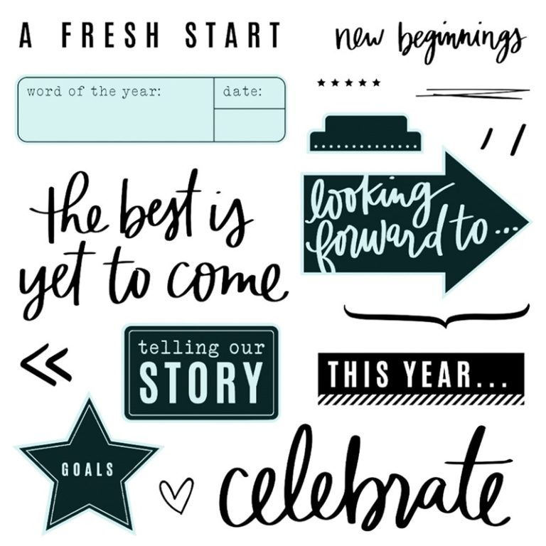 New Beginnings Stamp Set