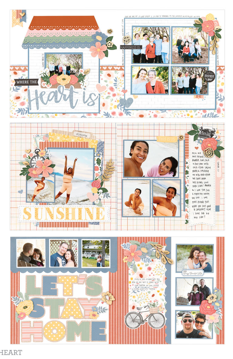 Happiness Lives Here Scrapbooking Workshop Kit