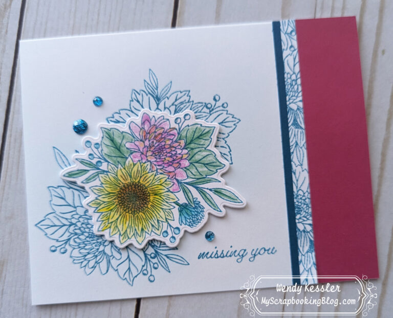 Floral Notes cards