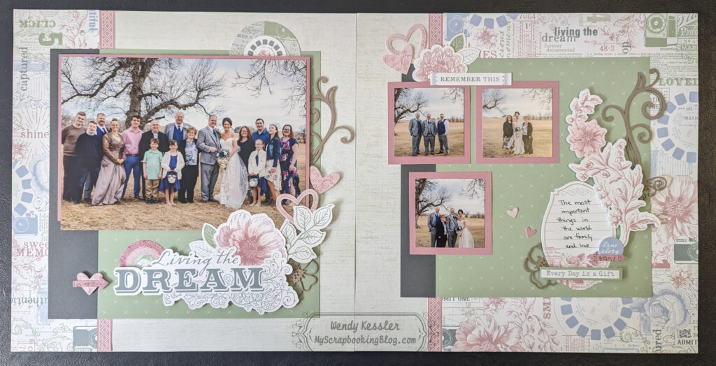 Sweet Memories layout