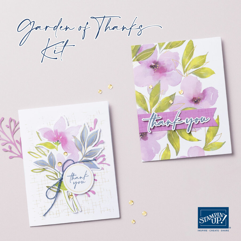 Garden of Thanks Kit - New July card Kit