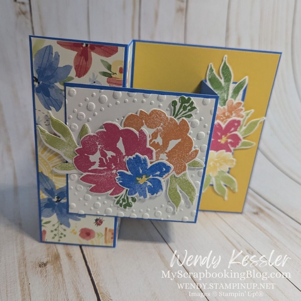 Colorful Fun Fold Card